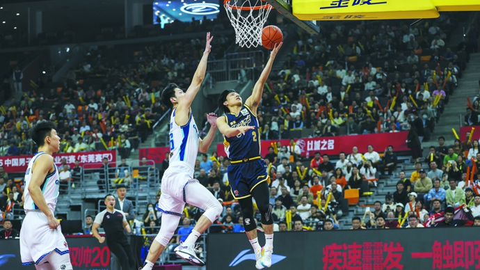 b体育官网直播的CBA篮球比赛精彩画面